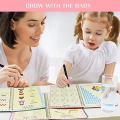 Magic Reusable Copybook for Kids-Practice Copybook for Age 3-5 Calligraphy 