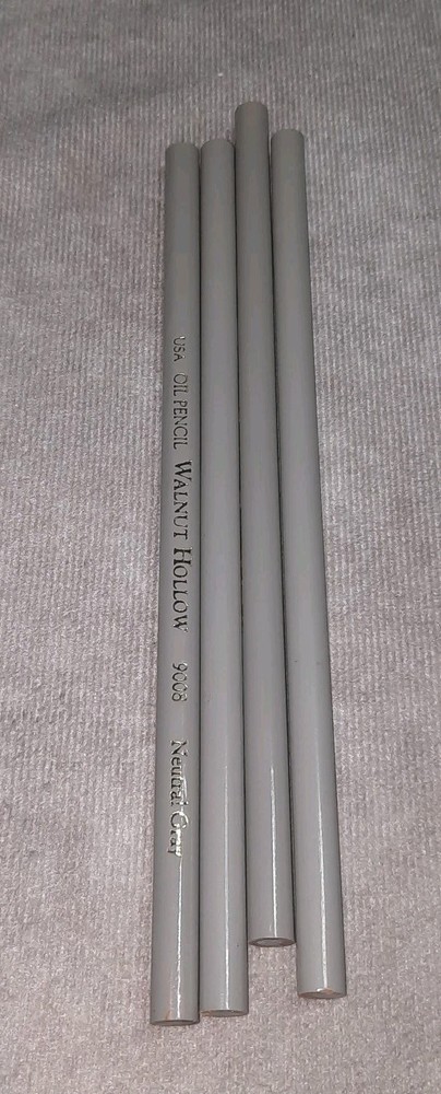 4 Walnut Hollow 9008 Neutral Gray Oil Pencils