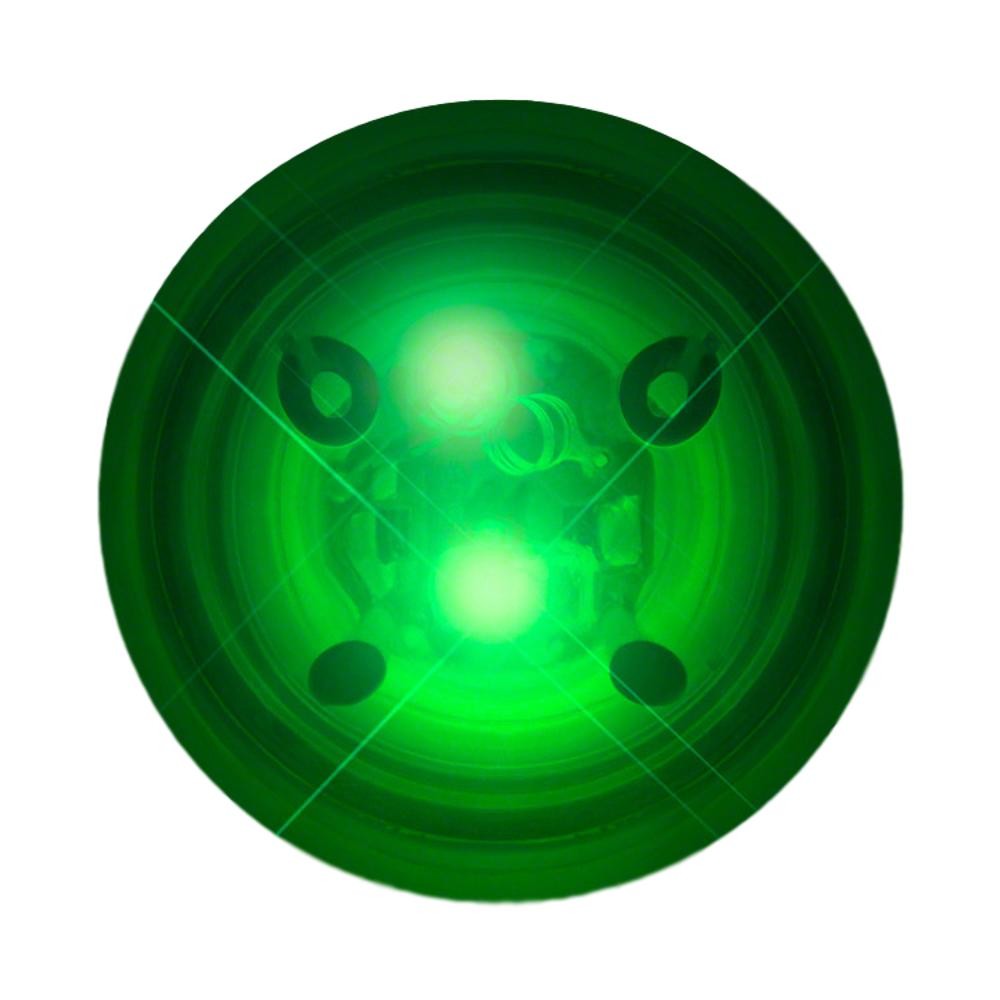 LED Impact Activated Bouncy Ball Green -1.8 Inches in Diameter