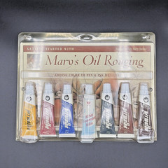 Getting Started w/ Mary’s Oil Rouging Weber Artists Oil Color Paints 2001 NEW