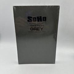 SoHo Urban Artist Sketch Pad, Grey, 5.6″x8.26″, 120 sheets each