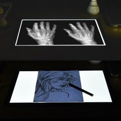 HSK A3 LED Artist tracing Light Box Copy Table, Adjustable 04 – A3, BLACK