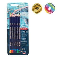 Colored Pencils Inktense Ink Drawing Art Pack Renewed 6 Count 0700927