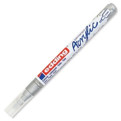edding 5300 acrylic marker fine – silver – 1 waterproof Office Product