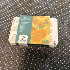 Van Gogh Watercolor Pocket Box 12 Half Pan Set National Gallery