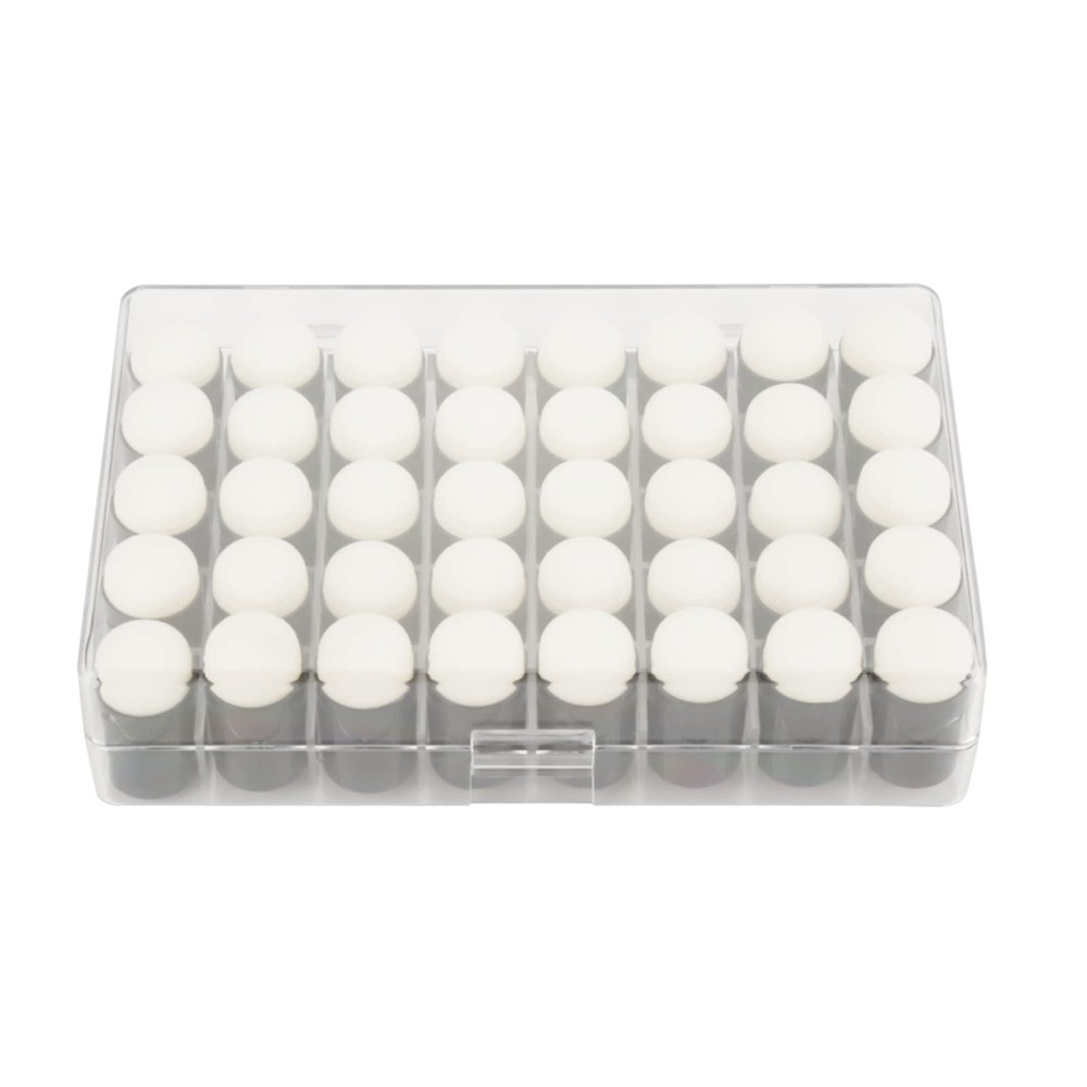 40 PCS Finger Sponge Daubers Drawing Art Ink Craft Stamping Storage Box