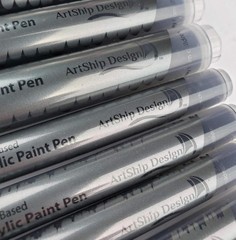 Set of 10 Acrylic Paint Markers – Extra Fine & Medium Point