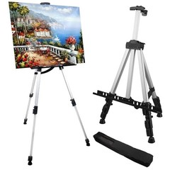 Aluminum Tripod Easel Stand – Portable Canvas Poster Display