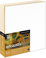 Museum Series Encausticbord | 12″X12″ | 1-1/2″ Cradled Profile | Encaustic Paint
