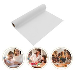 2 Rolls White Blank Drawing Paper Roll Sketch Paper for Arts Crafts Painting