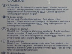 NEW SEALED Faber-Castell 12 Goldfaber Colour Pencils Set Tin Germany made 3.3mm