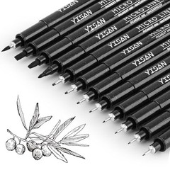 Drawing Art Pens,Micro Fineliner Pens,Manga Markers for Artist Sketching