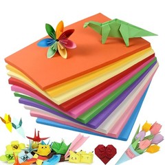 A4 Colored Paper 100 Sheet, Craft Art Papers for Origami, Crafts & Multicolor