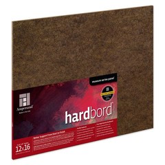 Ampersand Art Supply Hardboard Wood Painting 12″ x 16″, 1/8 Inch Flat Profile