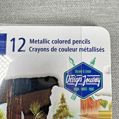 Staedtler 12 count Metallic Colored Pencils 146M M12A6 Soft Lead for Fine Lines