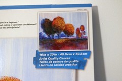 2020 ROYAL BRUSH LANGNICKEL CANVAS ART CANART-2001 16X20 TREES PAINT UNOPENED