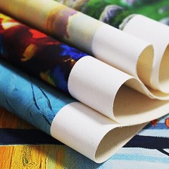 UV / Latex Inkjet Printing Polyester Thick Canvas 50″ x 100ft -Semi Matte,3″Core
