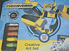 Transformers Cyberverse Creative Art Set – 50+ Pieces Drawing & Coloring Kit
