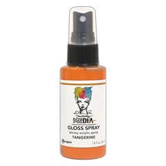 Dina Wakley Media Gloss Spray Tangerine, 2oz