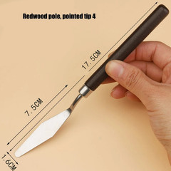 7Pcs Stainless Steel Painting Scraper Set Oil Gouache Acrylic Art Palette Knives