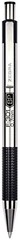 Zebra F-301 Ballpoint Stainless Steel Retractable Pen, Fine Point, 0.7mm