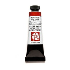 Daniel Smith 0.5 Oz Pyrrol Orange Transparent Watercolor Paint Artist Quality