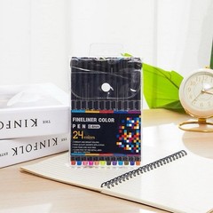 Fineliner Pens Fine Point Pens 24 Colors 0.4mm Fineliner Pens Fine Point