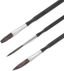 Starter Pinstriping Brush Kit, High Performance Striping Brushes, Long Liner