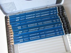 Staedtler Mars Lumograph Drawing Pencils (12ea) 100 G19 Variety from Germany