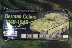 Colours Of War Paints – German Colors – American Colors – 12 bottles some used