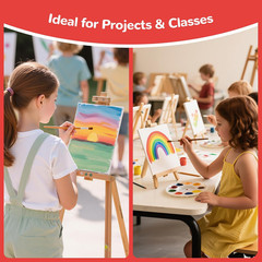 Canvas Boards 36 Pack, 9X12 Inch White Blank Painting Canvas Panels, 100% Cotton