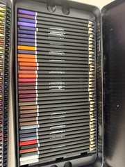 Cezanne Premium Colored Pencil Set With 6pk Colorless Blenders – 120-Count