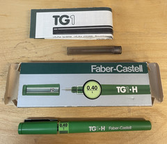 New Vintage Faber Castell TG1-H Technical Pen 0.40 Drafting