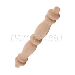 Unpainted Wood Spindle Baluster for Home Restaurant Decor 5.51″ x 0.79″