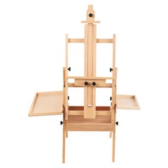 Foldable Painting Holder, Multifunctional Wood Easel, Adjustable Painting Stand