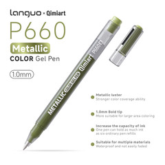 Languo 3D Three-Dimensional 48-Color Metallic Painting Pen with 1.0Mm Stainless