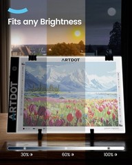 LED Light Pad for Diamond Painting Kits Art Light Board with Adjustable Brigh…