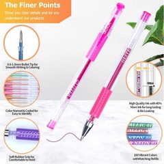 320 Pack Gel Pens for Adult Coloring Book, 160 Colors Artist Pens Include 156…