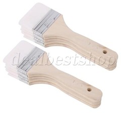 10x Paint Brushes for Artist Wall Painting 80mm w/ Soft White Bristle