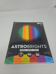 Astrobrights Colored Paper, 8.5″ x 11″, 24 lb/90 8.5 x 11 inches, Multi-color
