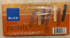 BLICK SQUARE PASTELS – 12 ASSORTED COLORS (8)