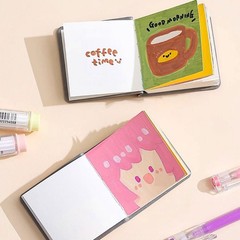 3Pcs/Pack Mini Drawing Book Watercolor Sketchbook Thick Paper Painting Paper JQ