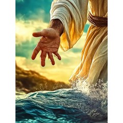 Jesus Diamond Art Kits for Adults, 5D Religious Christ Diamond Painting Kits for