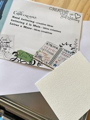 Manuscript Callicreative Hand Lettering Set (See Pics For Details)