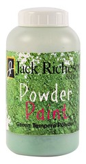 Jack Richeson Powdered Tempera Paint, Green, 1 Pound