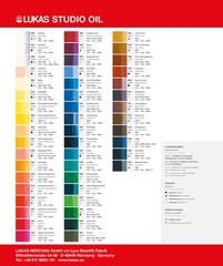 Studio Artist Oil Color Paints HighPigment Phthalo Blue 37ml Natural Binder