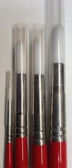 Winsor & Newton Acrlic & Oil Brushes, University Series,235, Lot of 4,#2,8,10,12
