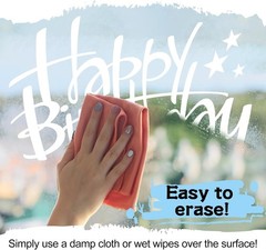 Eco-Friendly Chalk Markers – Jumbo 10mm Tip, 8 Pack