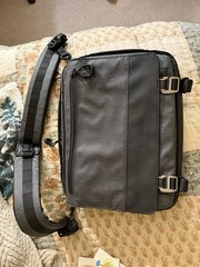ETCHR Art Satchel Backpack Artist Messenger Bag for Art Supplies, w/ extras!
