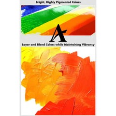 Grumbacher Academy Professional Acrylic Paint Set of 24 90ml Multi Colors Metal